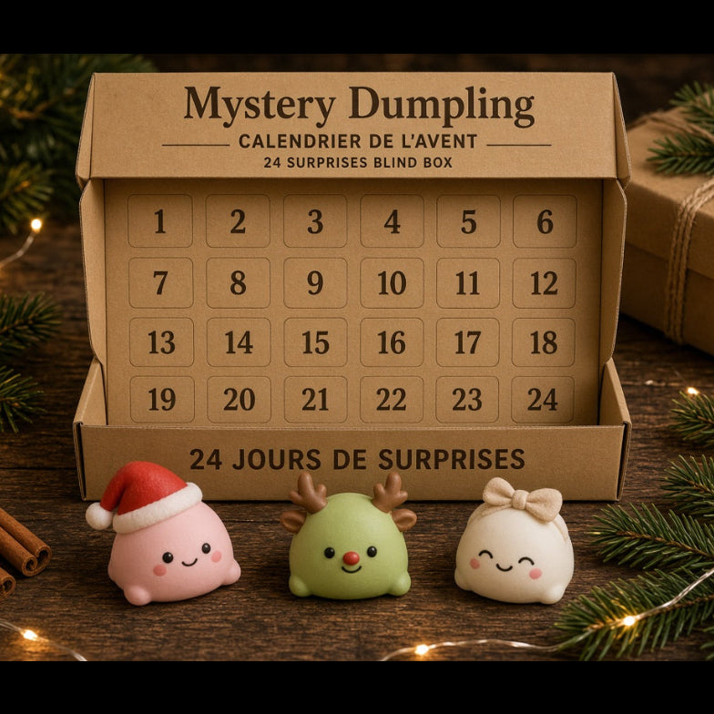 Calendrier de l'Avent Dumpling Kawaii — 24 Surprises | Édition Limitée 2026
