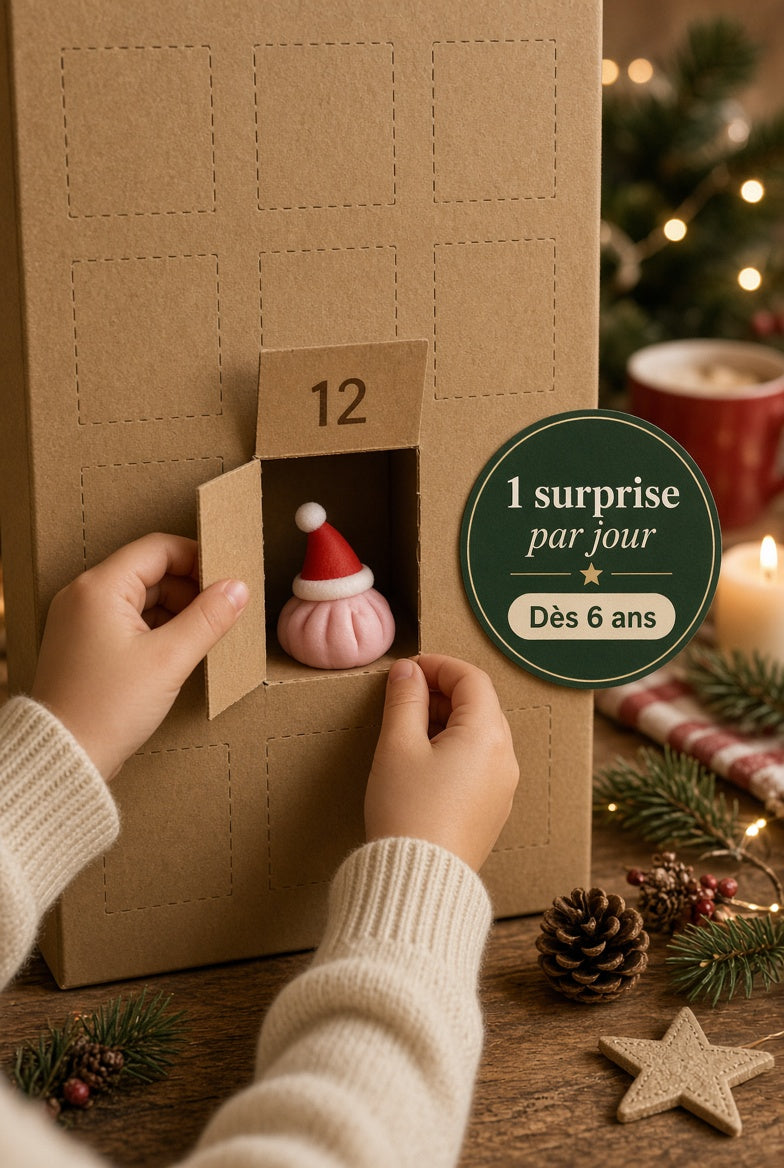Calendrier de l'Avent Dumpling Kawaii — 24 Surprises | Édition Limitée 2026